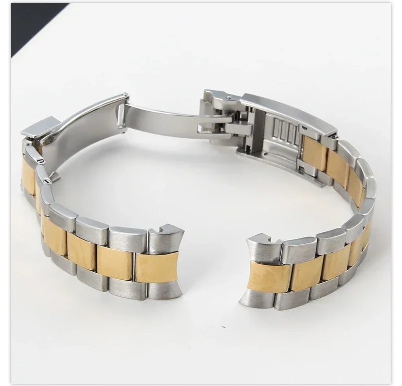 for Rolex Daytona Oyster  21mm 20mmPerpetual Submariner Seiko NH35 Watch Strap wrist bracelet solid stainless teel watchband