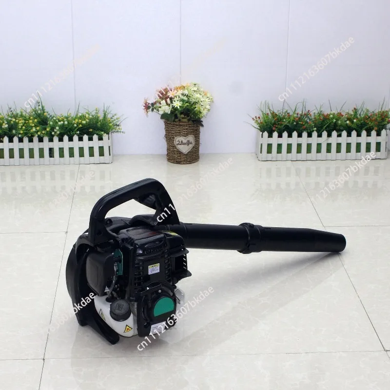 Handheld 4-Stroke Petrol Leaf Blower, Portable Leaf Vacuum & Snow Removal Blower for Yard Cleaning