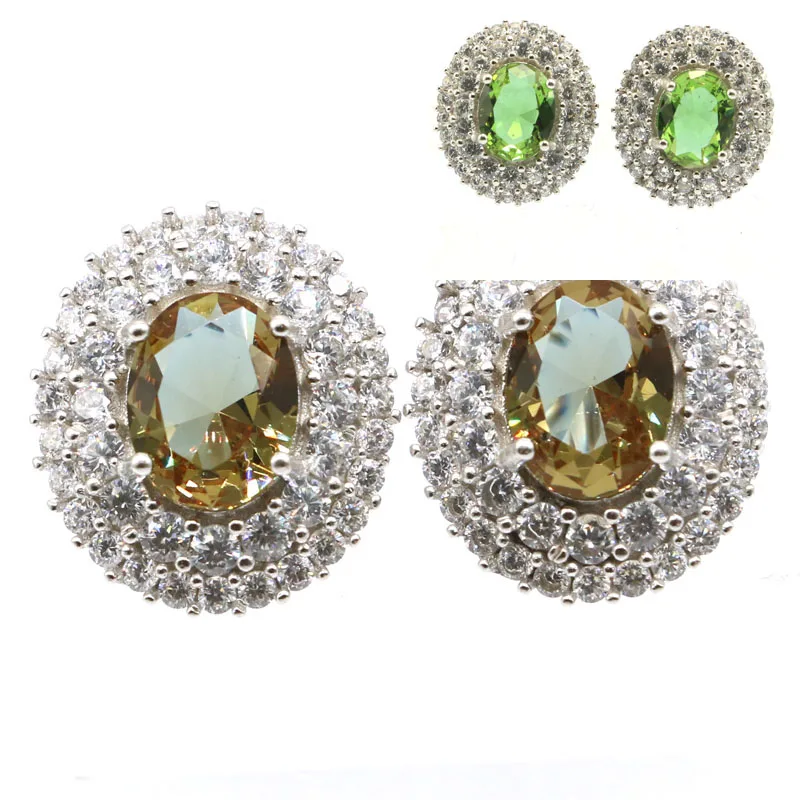 

Серьги из настоящего стерлингового серебра 925 пробы, 17x15 мм, Jazaz, 4,2 г, меняющие цвет, зултанит, фиолетовый танзанит, розовый кунцит