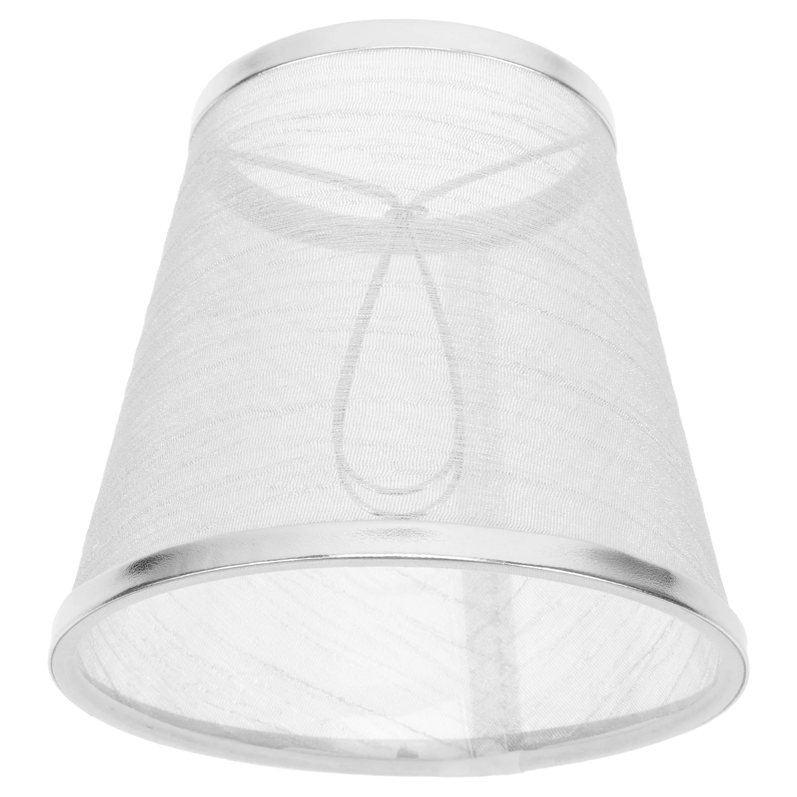 

Round Cloth Lampshade For Wall Lamp Transparent Light Cover Simple Bedside Lamp Accessory Home Lighting Decor Shade