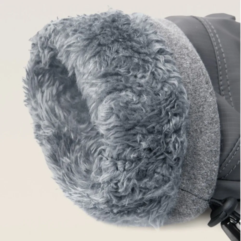 Thickened Fleece Winter Gloves Touchscreen Compatible Windproof Riding Gloves Warmth Cold Proof Bike Riding Gloves