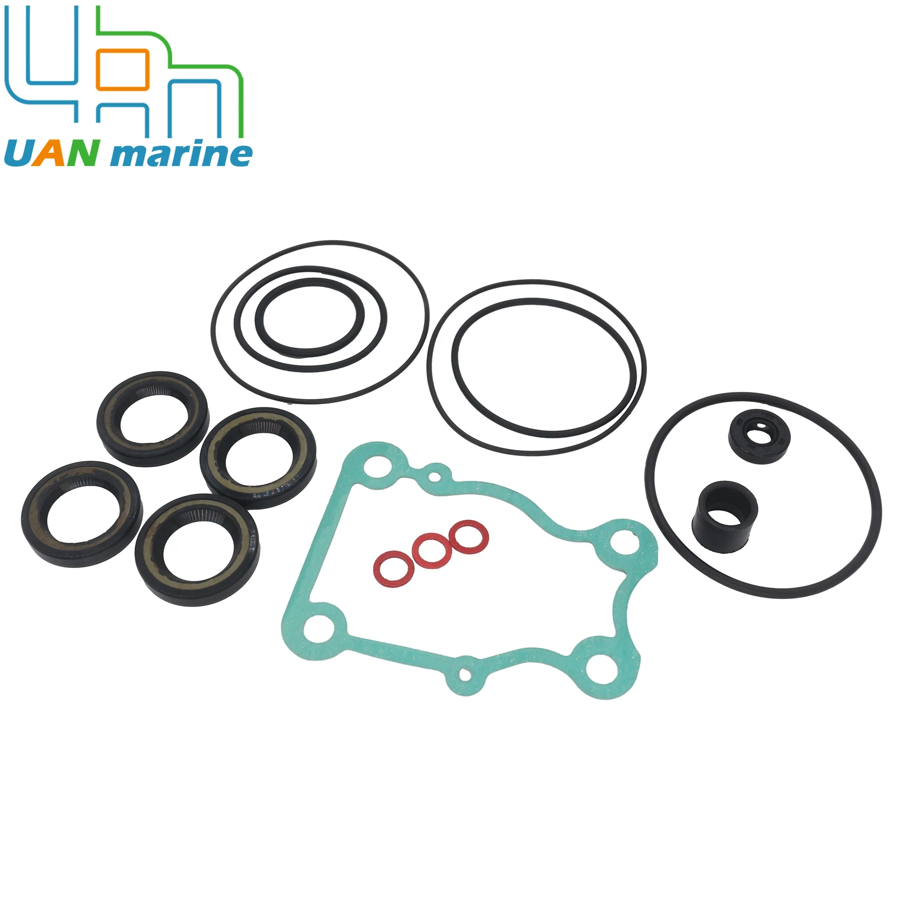 63D-W0001-20 Lower Unit Seal Kit Compatible with Yamaha C P 40 50 HP Boat Outboard Motor Replaces 63D-W0001-20-00 GLM 87834