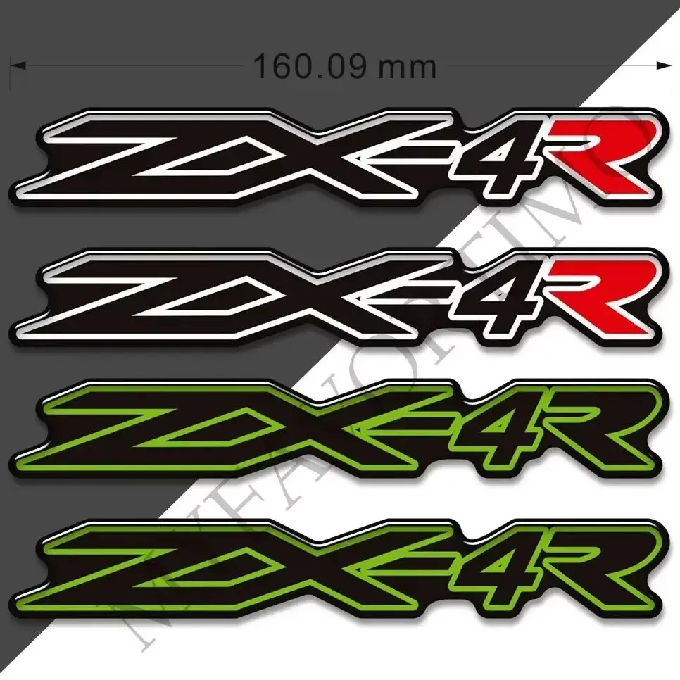 

Motorcycle Protector Tank Pad Gas Fuel Oil Kit Knee Fish Bone 3D Stickers Fit Kawasaki Ninja ZX-4R 400 ZX4R ZX 4R