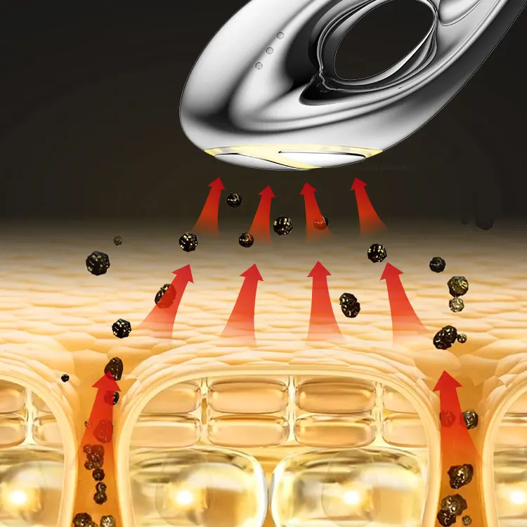 New Design Beauty Device Face and Neck Lifting Massage  Hot &cold  EMS Facial Massage