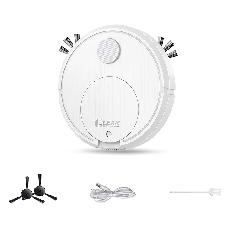 New Product Big Suction Intelligent Sweeping Robot Household Rechargeable Cleaning Machine Three-in-one Vacuum