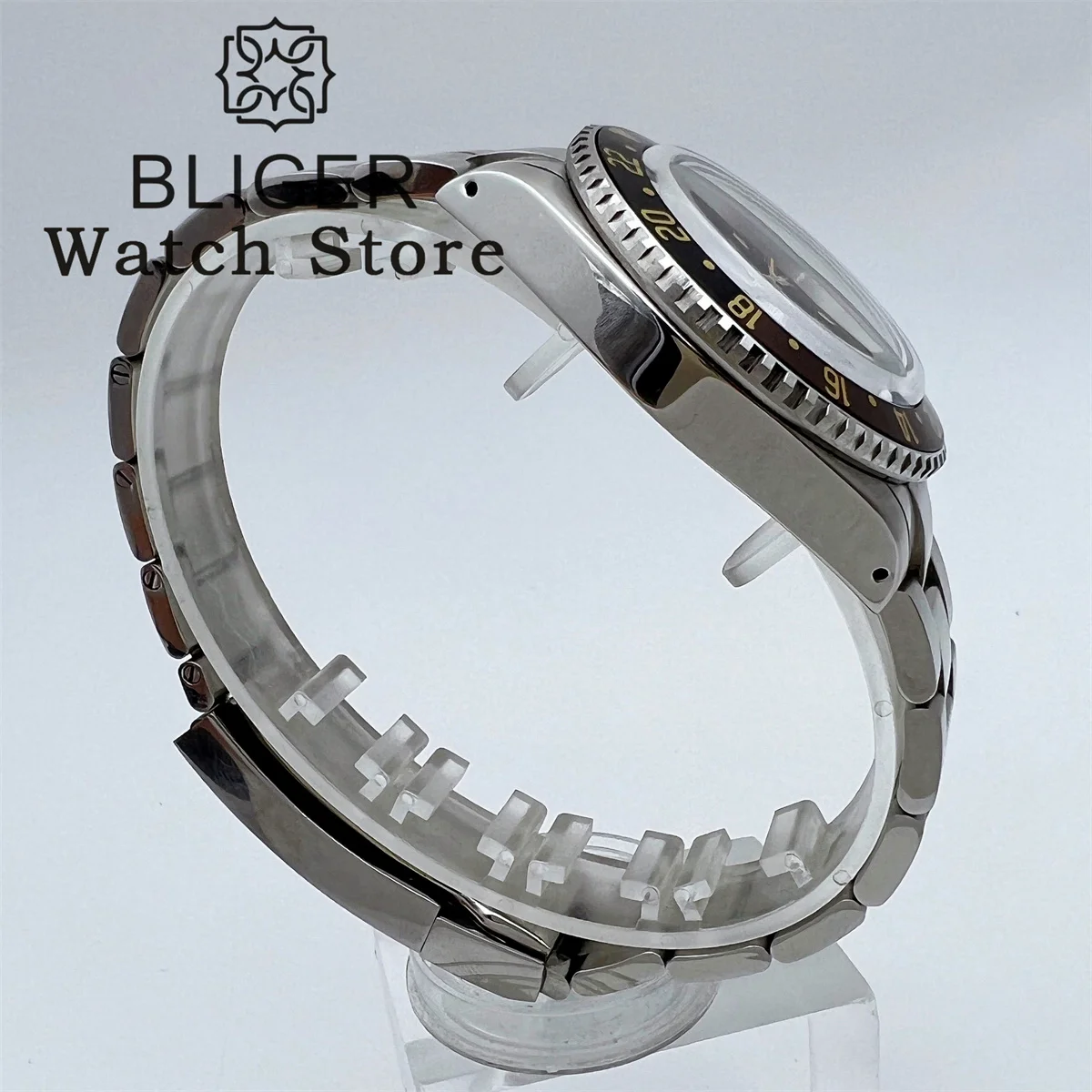 BLIGER New 40mm Vintage Diver Watch For Men NH35 PT5000 Automatic Mechanical Wristwatches Domed Glass Luminous Waterproof 200m