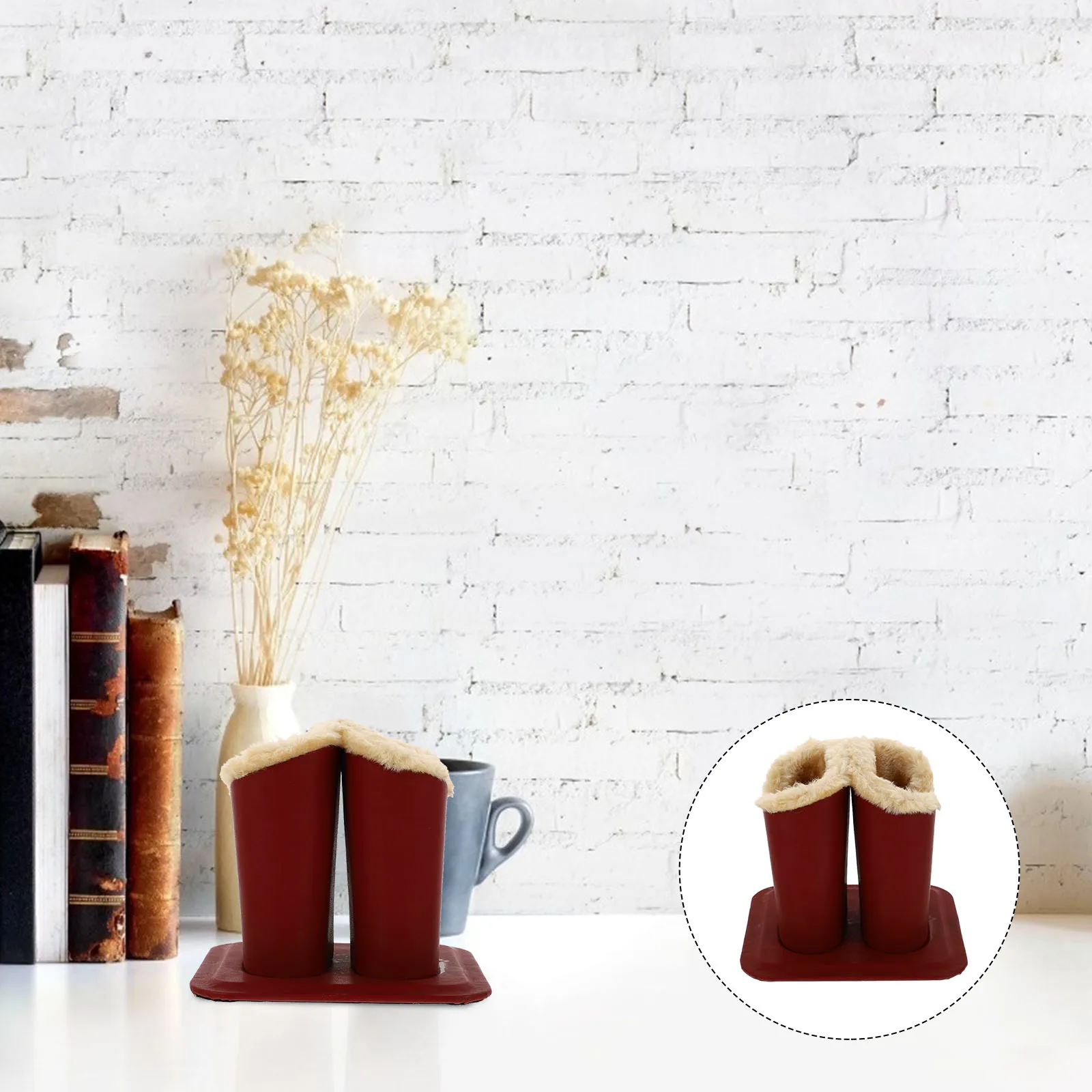 

Glasses Display Stand Eyeglass Holder Tabletop Decoration Case Eyewear Support Skin Sunglasses Rack Double Eyeglasses Office