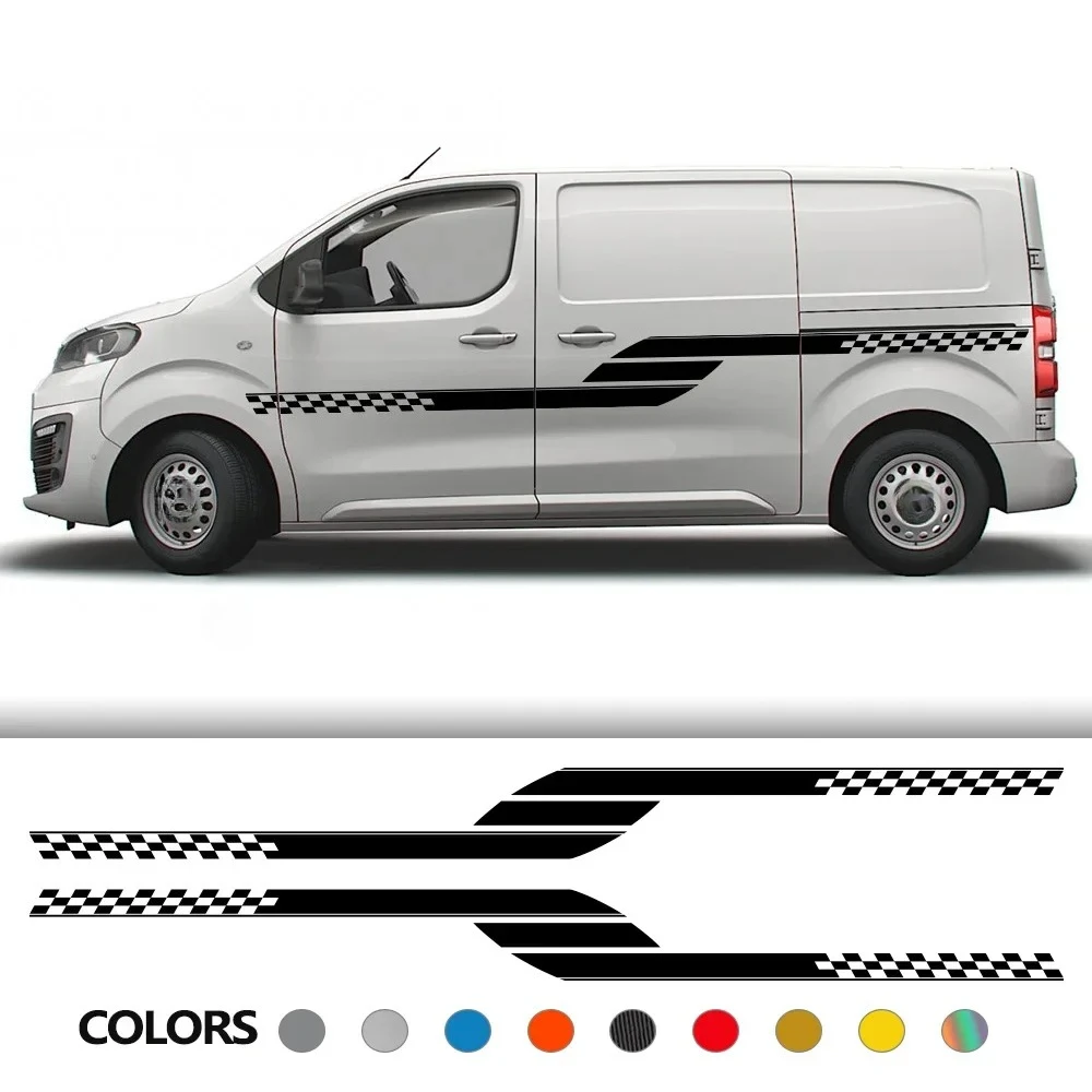 

Наклейки для автомобилей Fiat Scudo Ulysse Van Camper, гоночные, спортивные, декоративные, виниловые наклейки для тюнинга авто, аксессуары для автотюнинга