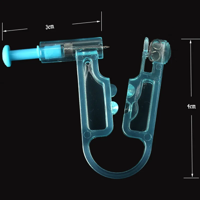 سلامة المتاح ثقب الأذن وحدة أداة ، الأذن مسمار العقيم بيرس عدة