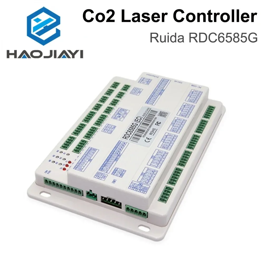 HAOJIAYI Ruida RDC6585G وحدة تحكم 8 محاور CO2 نظام التحكم في الحركة لآلات النقش والقطع بالليزر CO2 #5