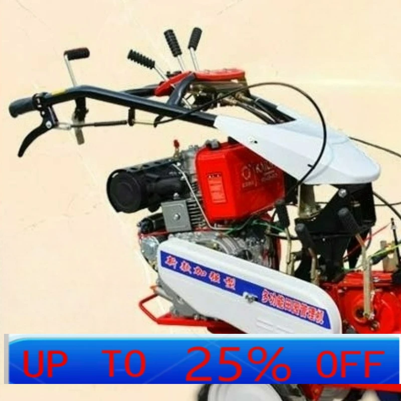 

LTT small trenching and potting machine hand-held pastoral management machine four-wheel drive rotary tilling ridge machine
