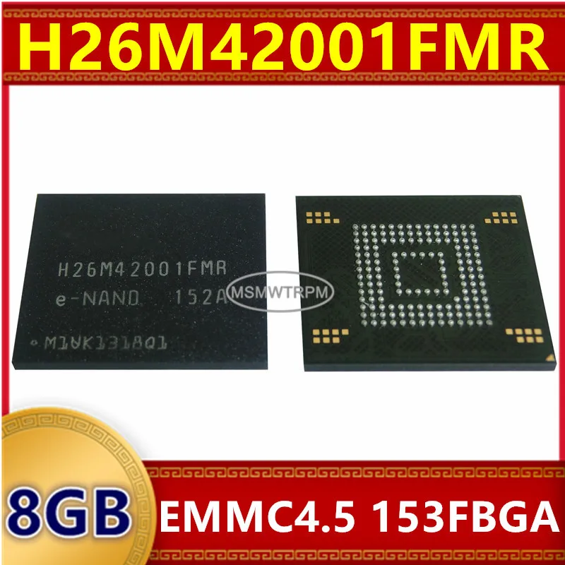 Memory Chip IC H26M42003FMR H26M42002GMR H26M42001FMR H26M41001HPR 8GB EMMC4.5 153FBGA Integrated Circuits New Original In Stock
