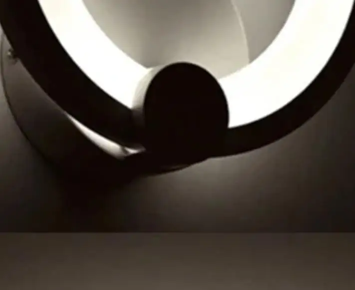 

Modern Around arylic boby Art Deco LED Wall Lamp with 12W Wall Sconce White Indoor Lighting Lamp AC100-265V