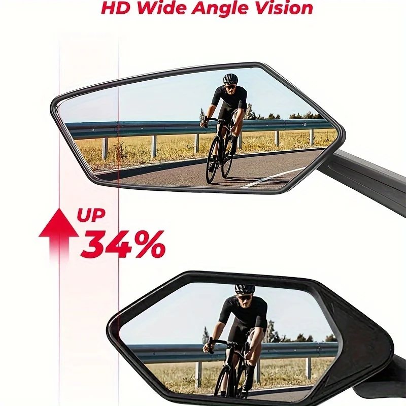 Motorcycle Rearview Mirror Universal 360 Degree Rotating For Rebel CM300 CM500 CM1100 Rebel250 Rebel500 Rebel500 S Rebel 125