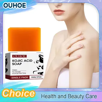 Whitening Zeep Lichter Donkere Onderarm Been Verwijderen Dode Huid Bleken Diepe Reiniging Poriën Hydraterende Verhelderende Kojiczuur Zeep