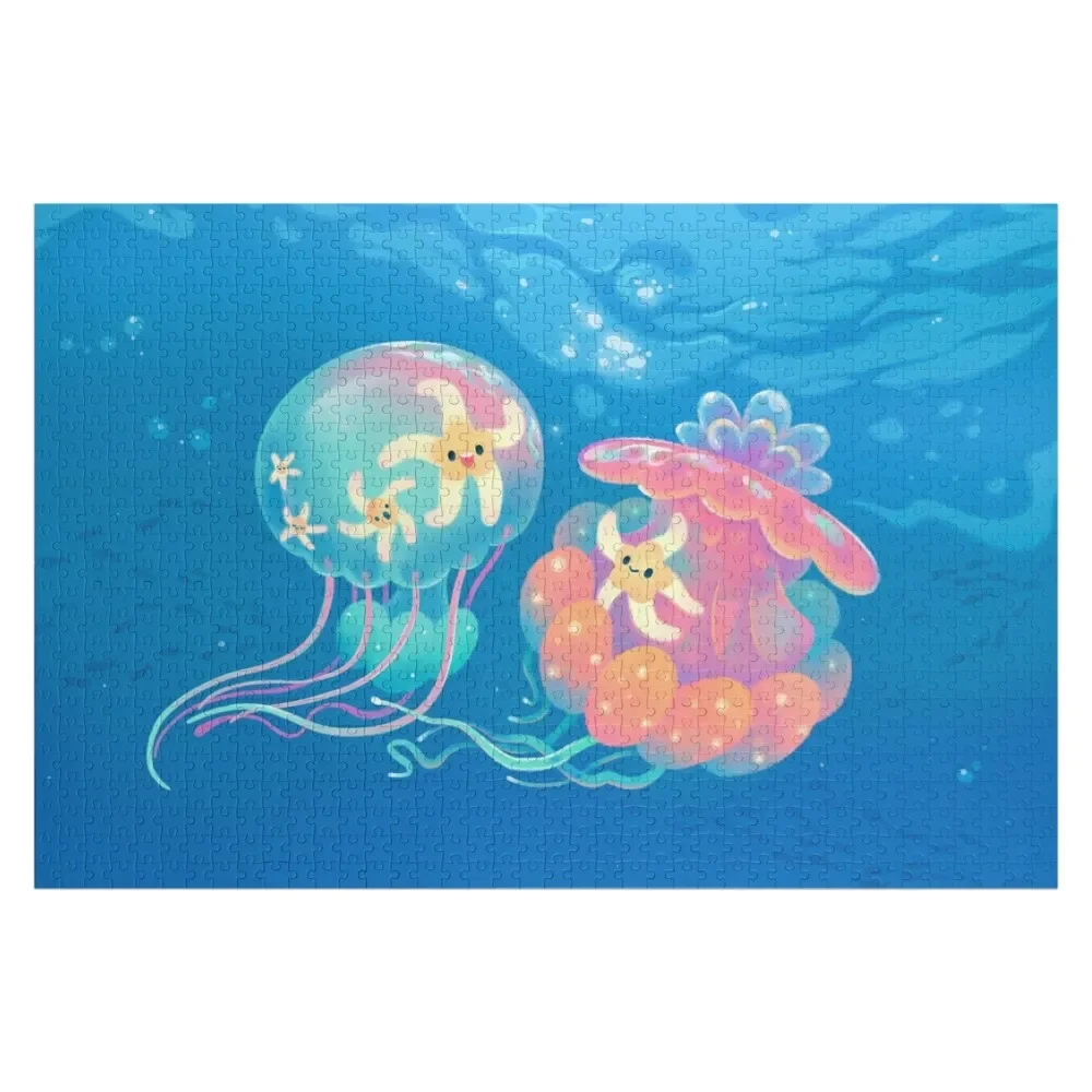 

Jellyfish bus Jigsaw Puzzle Jigsaw Custom Personalised Puzzle
