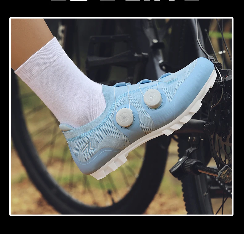 Männer Mtb Radfahren Schuhe Neue Frauen Rosa Self-Locking Stollen Geschwindigkeit Straße Fahrrad Schuhe Flache Trail Racing SPD Mountainbike turnschuhe – Detail 12