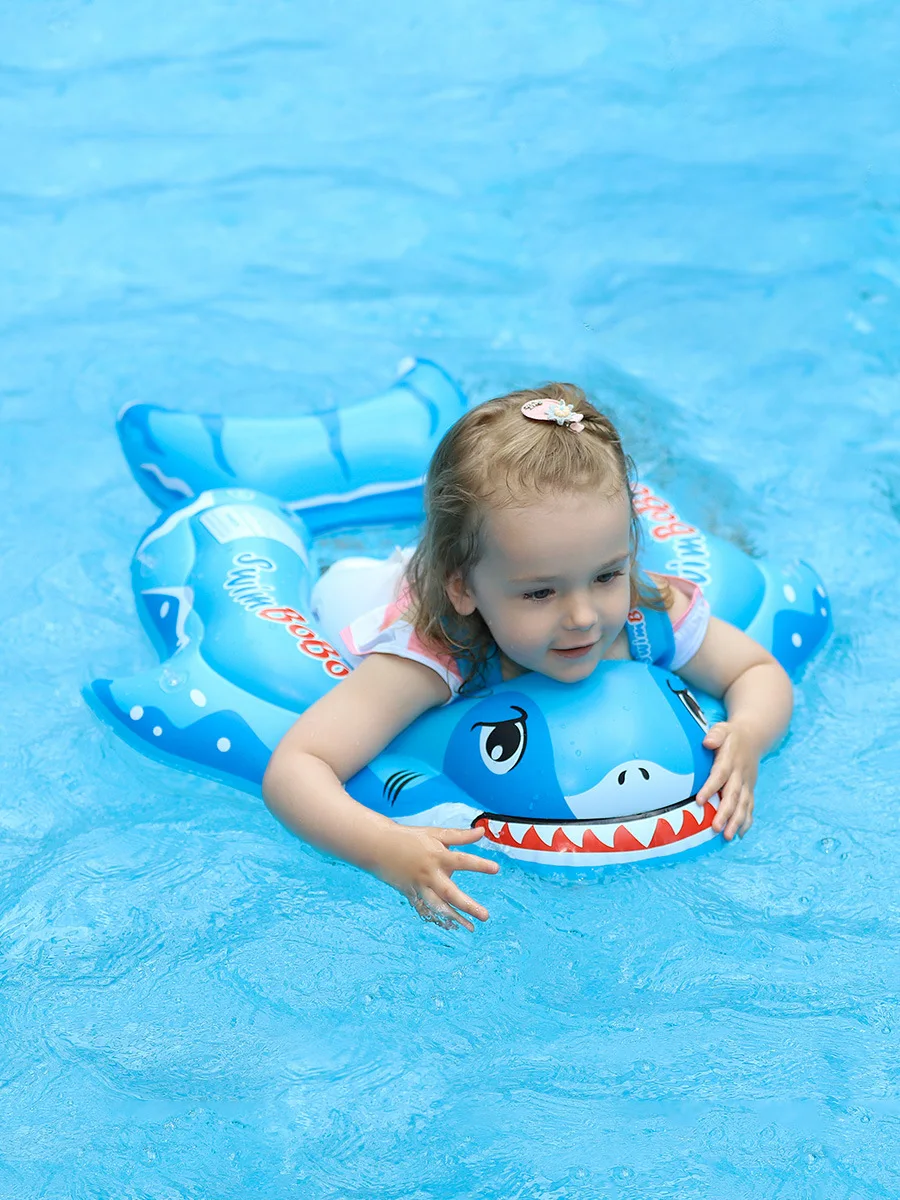 Swimbobo Baby Float with Canopy Kids Swim Pool Accessories  Summer Toys Inflatable Float Waist Floating r Kids Swim Training