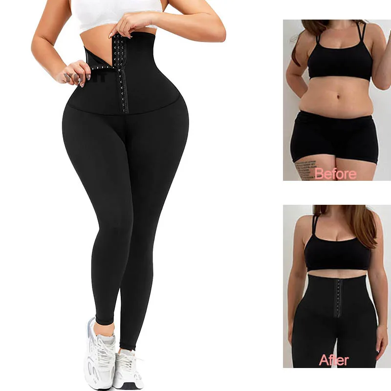 

High Waist Fitness Leggings for Women Tummy Control Butt Lifting Sexy Leggings Postpartum Yoga Pants Lift Hip Plus Size Tights