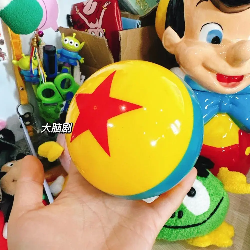 Mini pelota elástica de Pu de dibujos animados de Disney, pelota de dibujos animados de Pixar, juguetes de pelota de palmada para niños, Toy Story de Disney, pelota de Andy, regalos de cumpleaños para niños