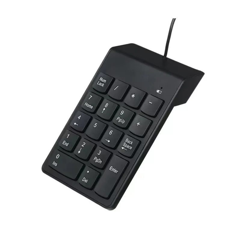 Mini Portable Numeric Keyboard Usb 18 Keys Pc And Notebook