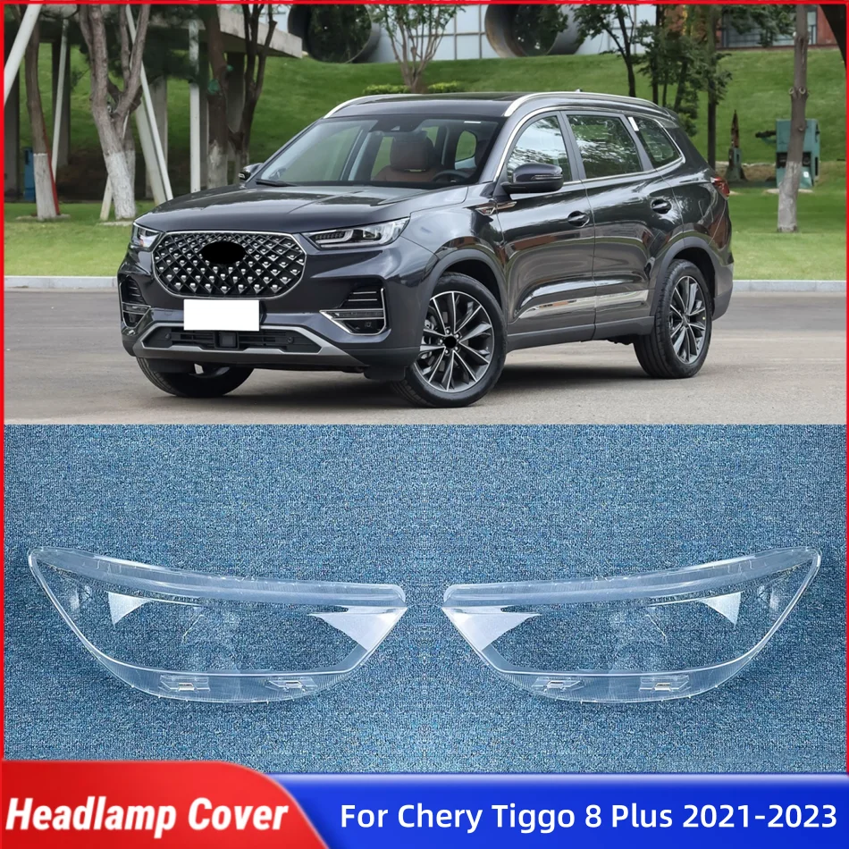 For Chery Tiggo 8 Plus 2021 2022 2023 Automotive Parts and Accessories Lampshades Lamp Headlights Lamp Cover