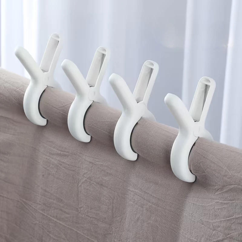 24Pcs Large Windproof and Super Strong  Clothesline - Wear-resistant and Rust Proof Outdoor Laundry Clip, Laundry Accessories