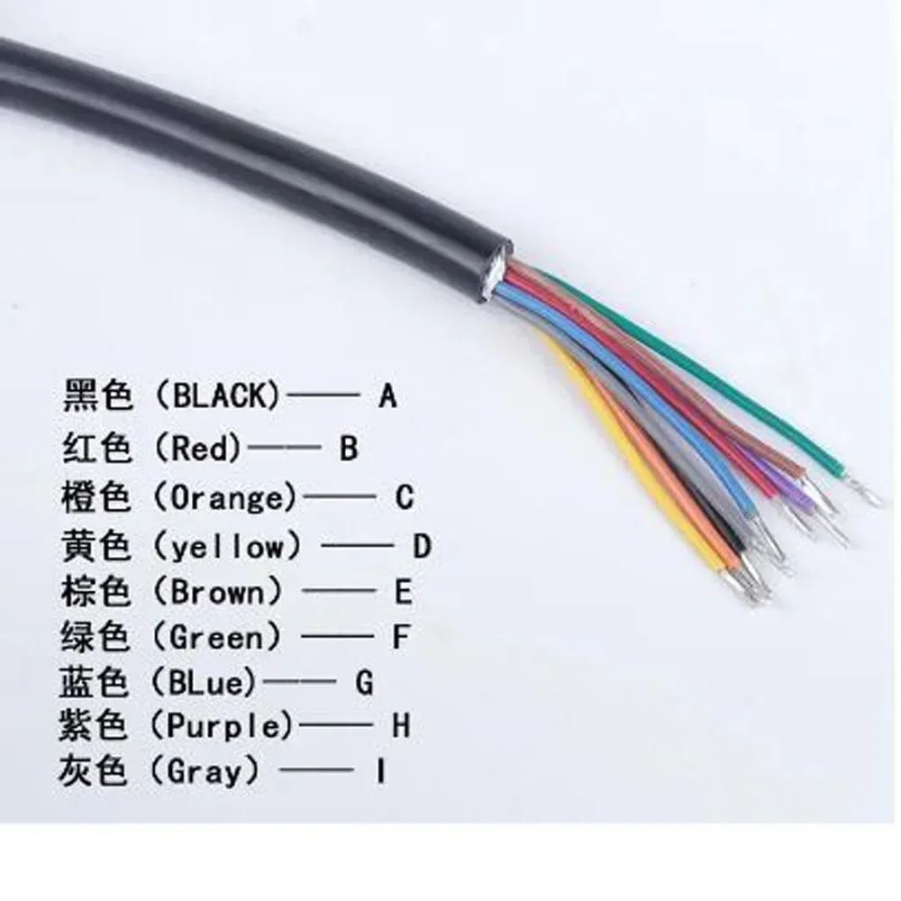 1M Cable, J1939 (9pin) To Open End, 6ft, 9pins Wired, Female for Cummins Truck Diesel Engine Converting Connection Cable