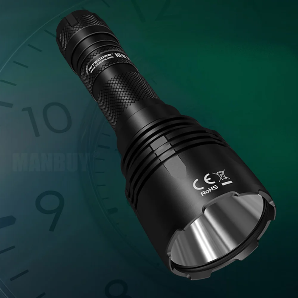 Nitecore NEW P30 Wholesale Spotlight 1000LMs CREE XP-L HI V3 LED Flashlight CR123 18650 Waterproof Torch Hunting Aluminium Alloy