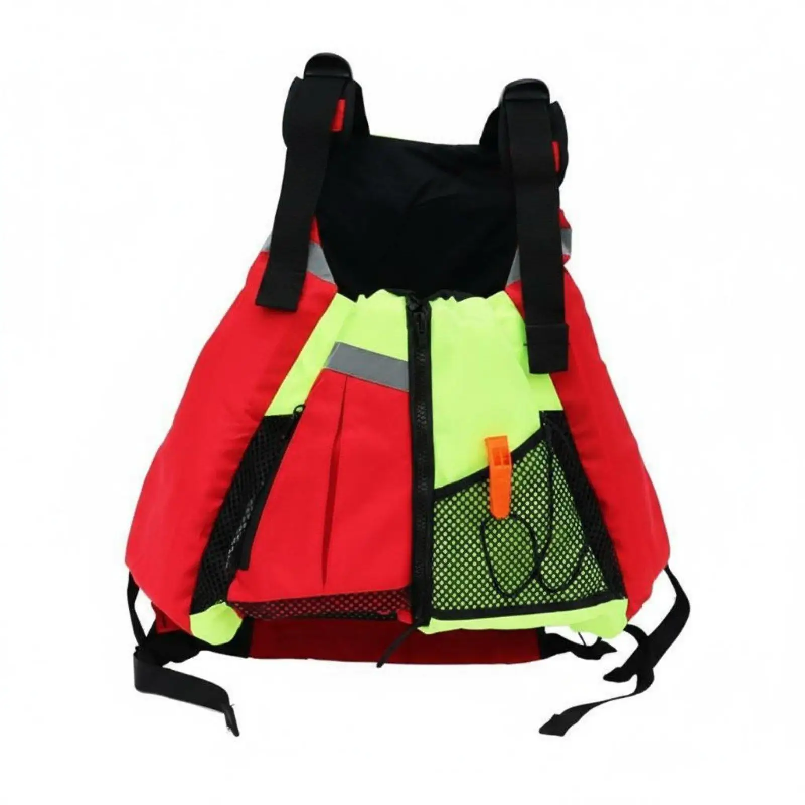 Short Design Flotation Jacket Breathable Adult Flotation Device Portable Kayaking Flotation Vest for Water Sports Enthusiasts,