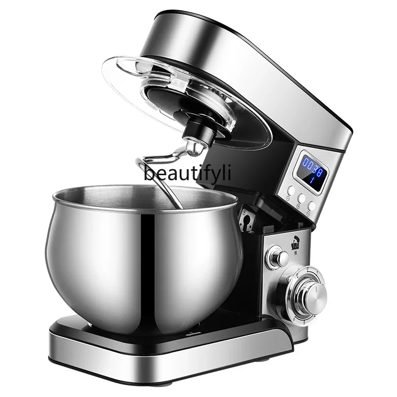 

Chef machine Household small multi-functional flour cream mixer Timed dough blender Automatic dough kneader Commercial