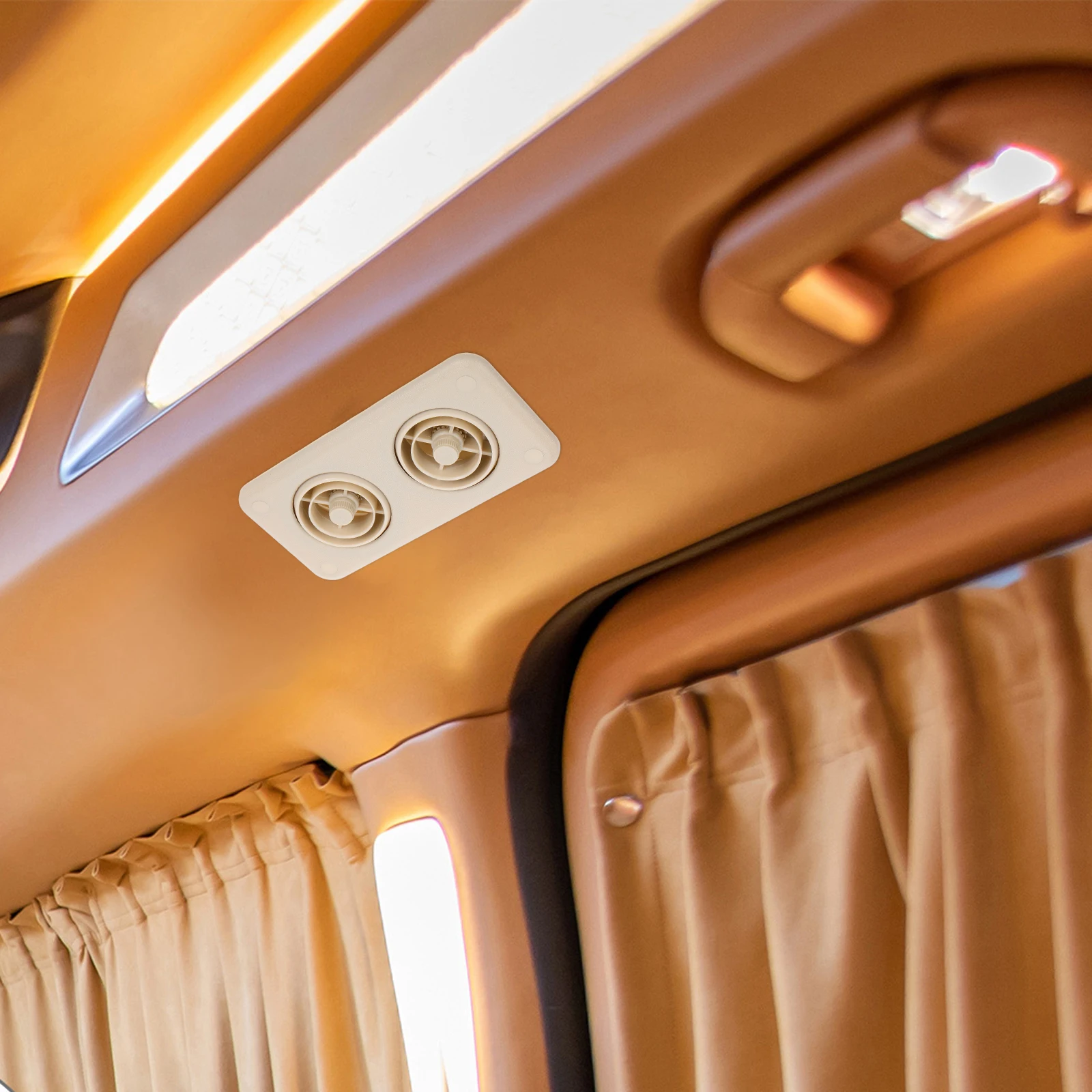 

Adjustable Truck Conditioner Outlet For Bus Roof Vent Durable Airflow Control Easy Installation Compatible With Large Vehicles