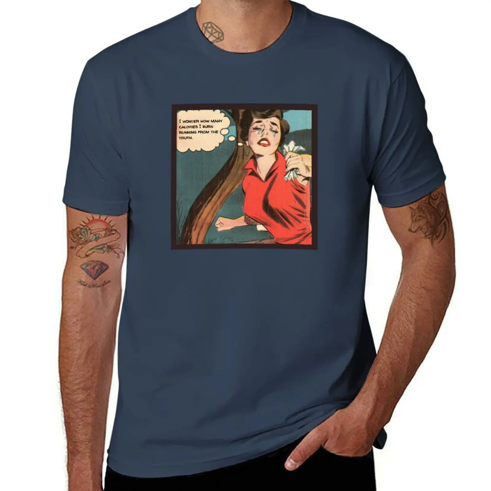 

Runnuing From The Truth T-Shirt Plus Size Comfort Fit Tee