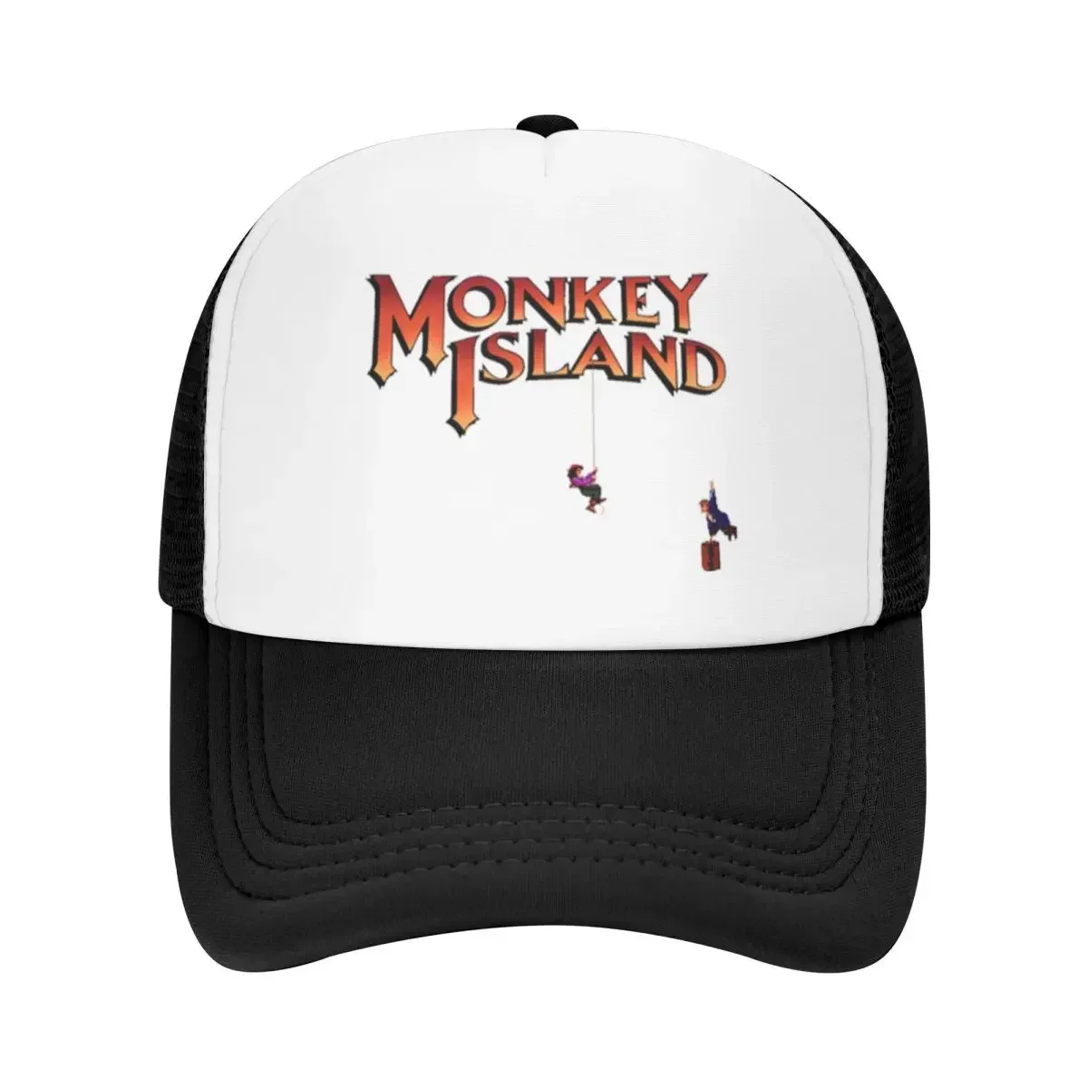 Monkey Islands Treasure Found Pool Party Mesh Baseball Caps Women Camping Male Beach Dad Hats Snapback Cap