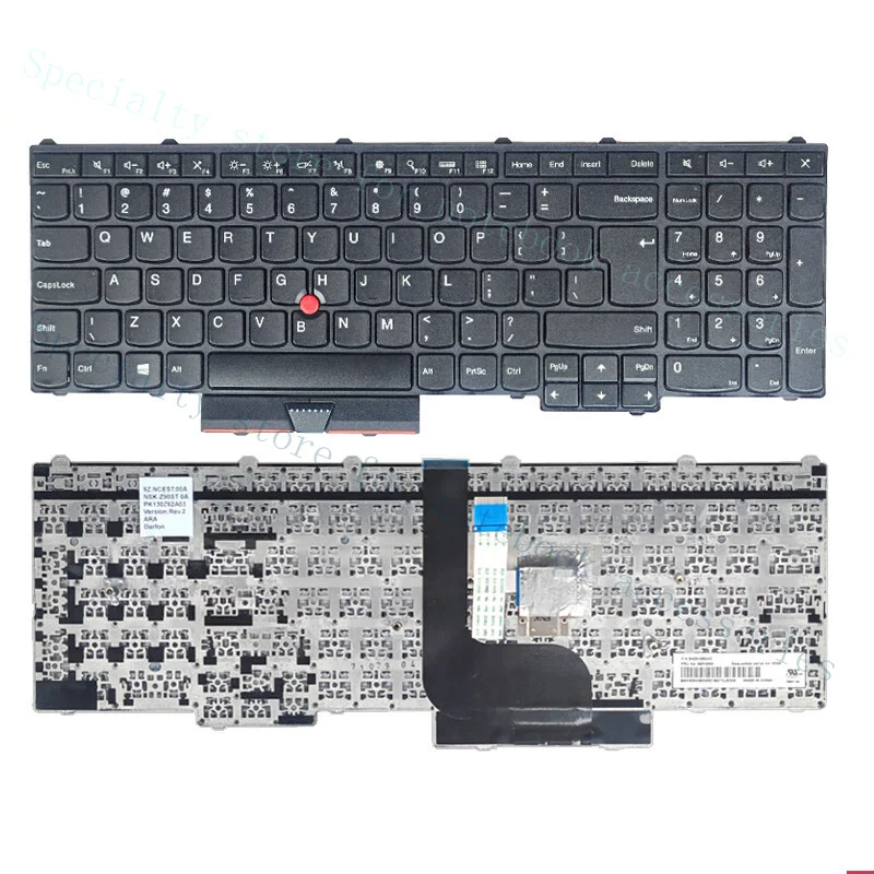 A+ For Lenovo Thinkpad P50 P70 P51 P71 p50 keyboard with/without backlit UK version