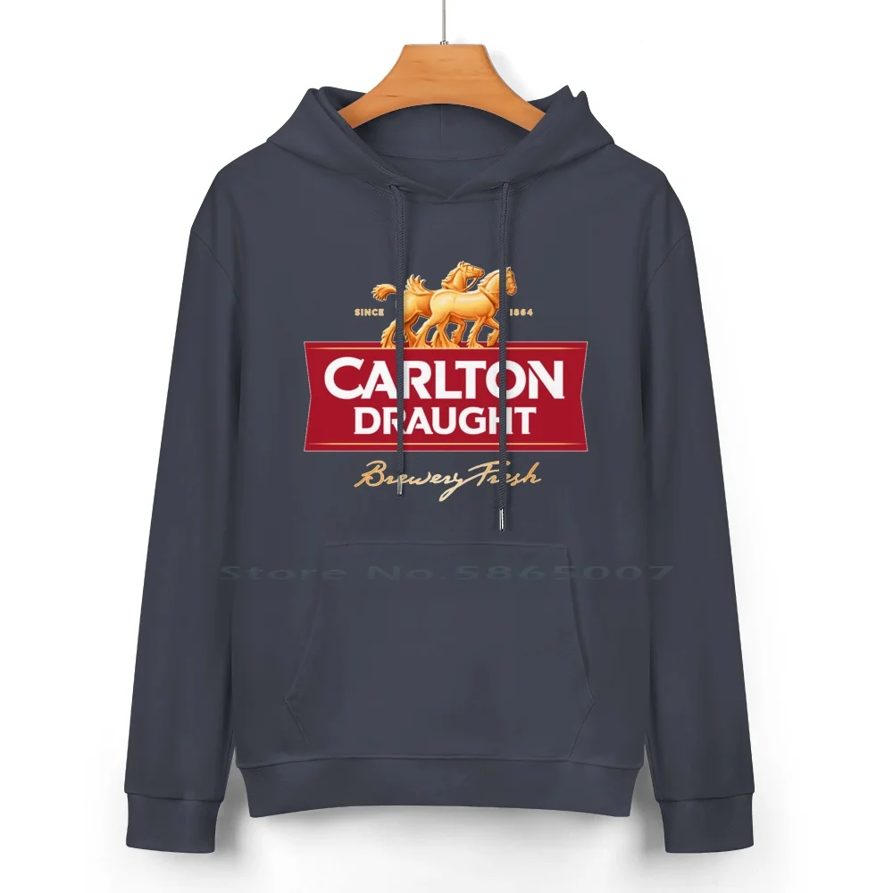 Carlton Draught Brewery Pure Cotton Hoodie Sweater 24 Colors Carlton Draught Beers Germany England Italy Deutsch Belgium Aussie