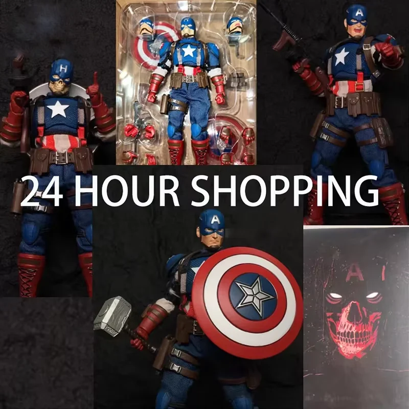 

В наличии Joy Man Toys Zombie Captain American Soul War Hero Фигурка масштаба 1/12 Коллекционная фигурка Jmtoys Jm003 Игрушка в подарок на Хэллоуин