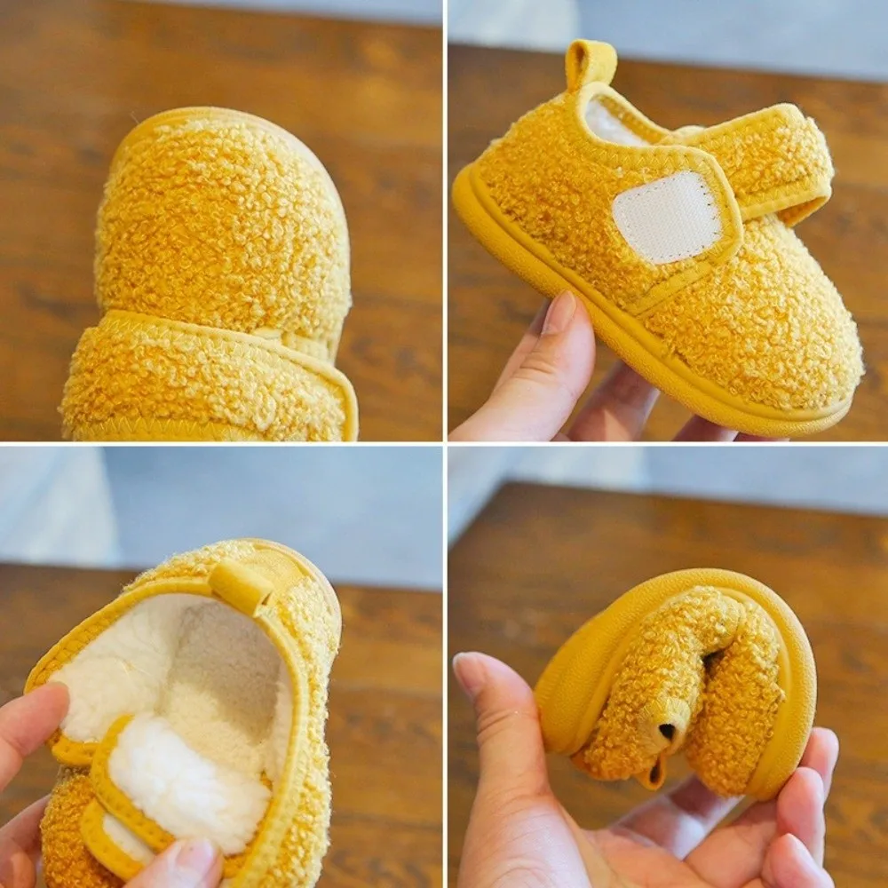 أحذية ثلج شتوية متينة وناعمة ومضادة للانزلاق وبطانة للأطفال الصغار أحذية للأطفال الرضع #2