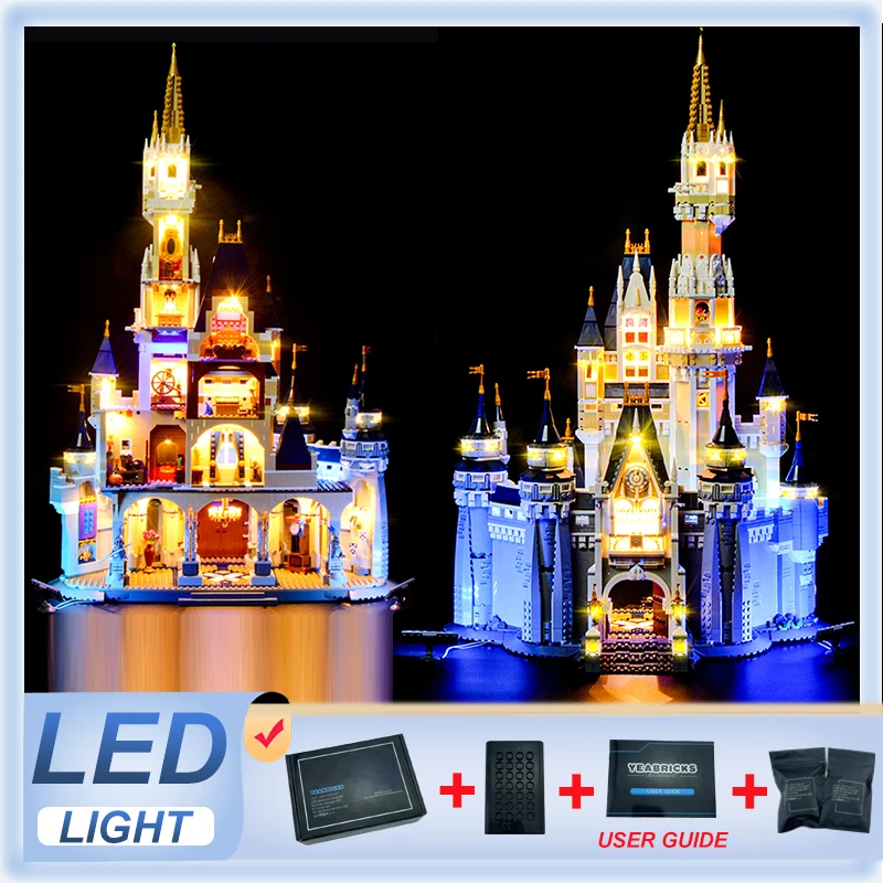 

DIY LED Light Kit For LEGO 71040 Castle (Only LED Light,Without Blocks Model)