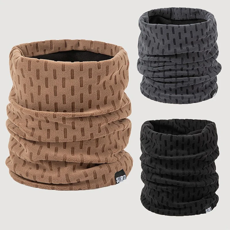 Fashion Soft Neck Warmer Sports Scarf Face Cover fashionable and warm matching Thick Cold-proof Collar Christmas Gifts