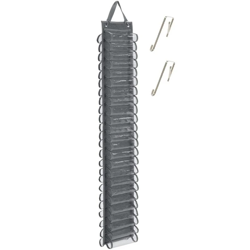 

Storage Organizer With 48 Compartments,Vinyl Roll Holder Wall Mount,Hanging Organizer Storage Rack For Craft