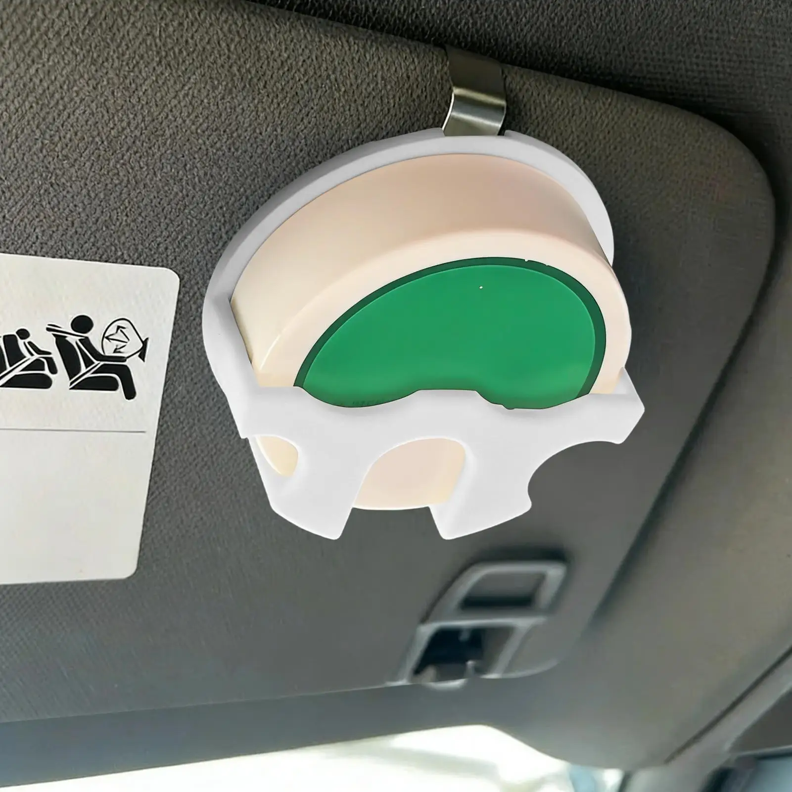 For Zyn Can Dip Holder Secure Storage Clip Pouch Functional Visor Automotive Tin Mount For Auto Vehicles Interior Organization