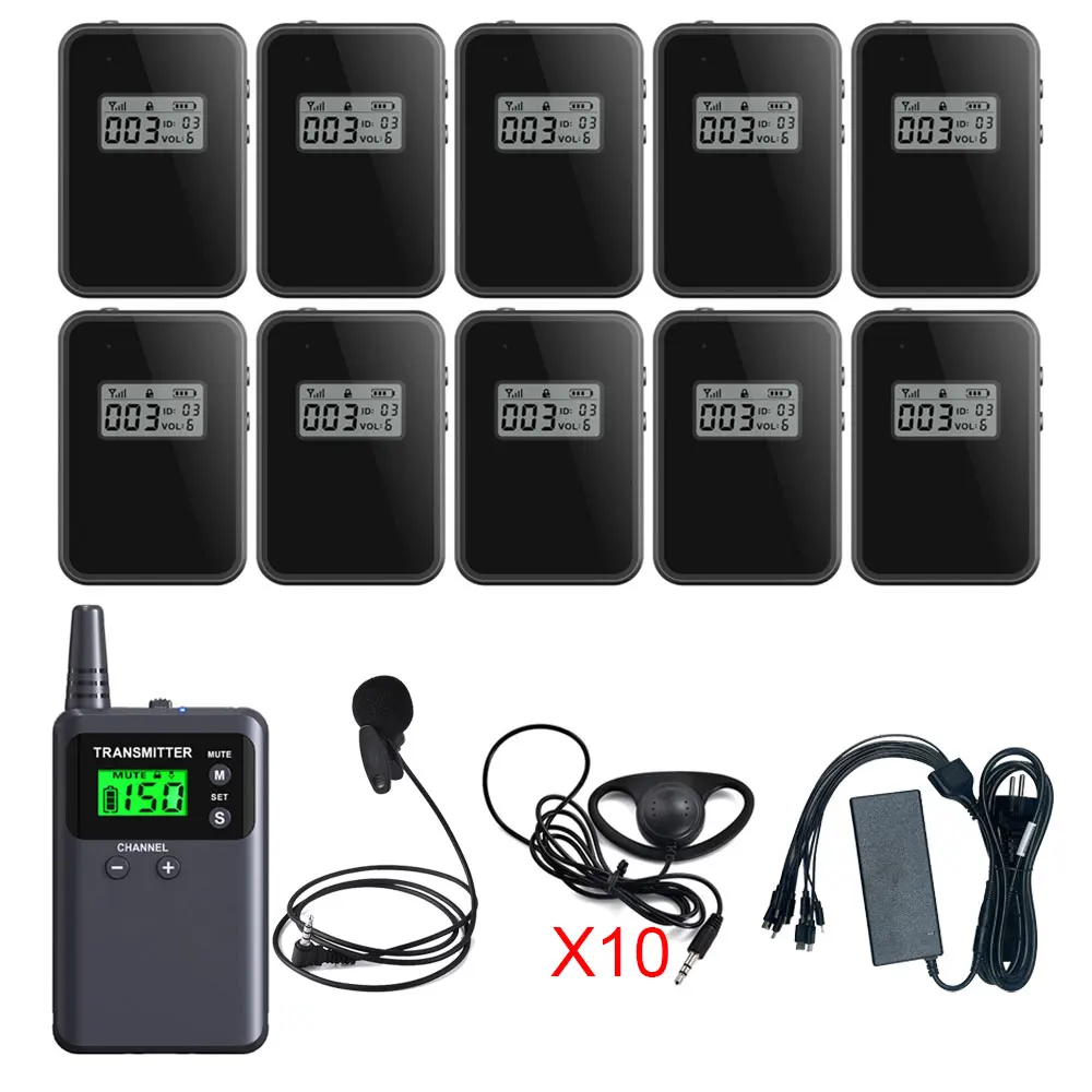 Wireless Tour Guide System Whisper Talk Simultaneous Interpretation System For Tourism Group Service Meeting Training Exhibition