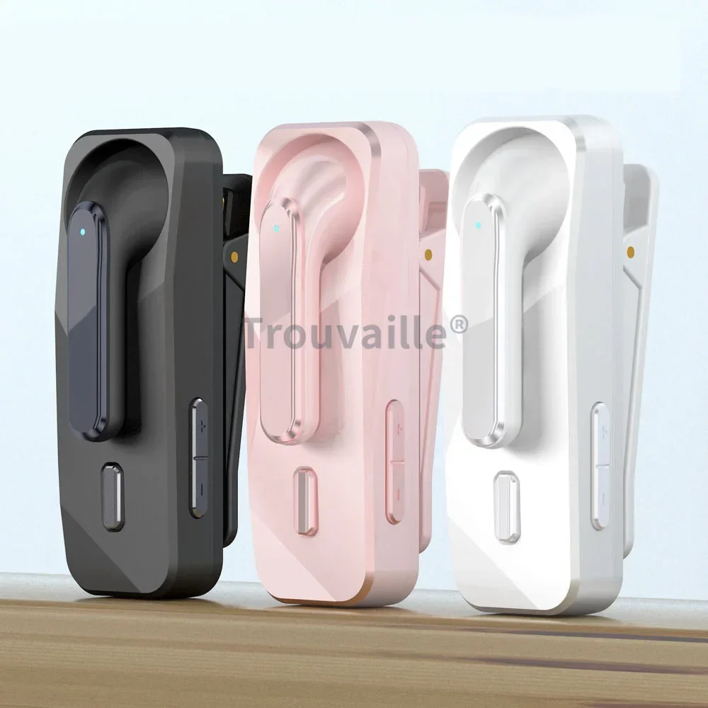 Trouvaille Y01 Headphones in Lotus Wireless Bluetooth Headset on Ear Handsfree Earphones Single Ears in Lotus with Wire Ear Buds