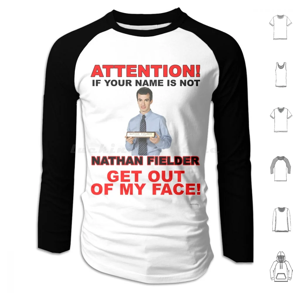 Nathan Fielder Only Hoodie cotton Long Sleeve Nathan Fielder Nathan Fielder Nathan For You Funny Meme Comedy Central Comedy