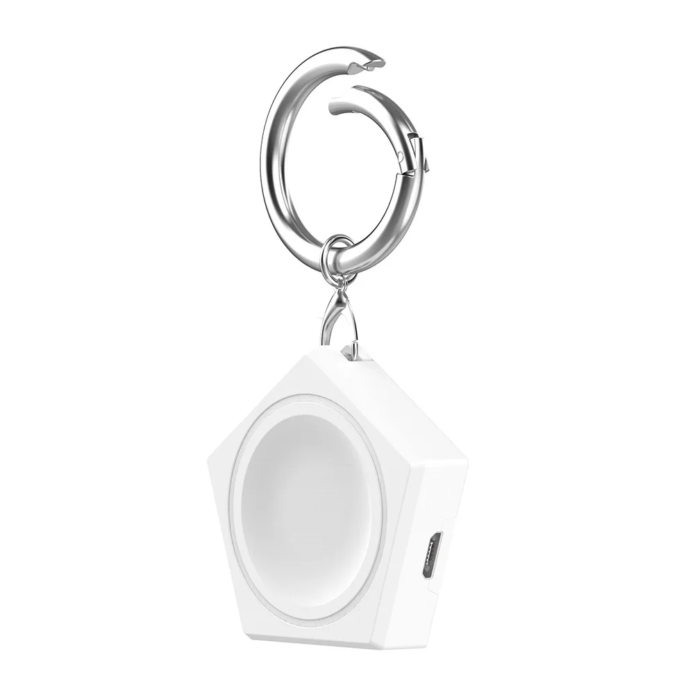 Беспроводная зарядная док-станция 5 В, аксессуары для умных часов, портативная беспроводная зарядная док-станция, сменный адаптер для Galaxy Watch 6 Classic