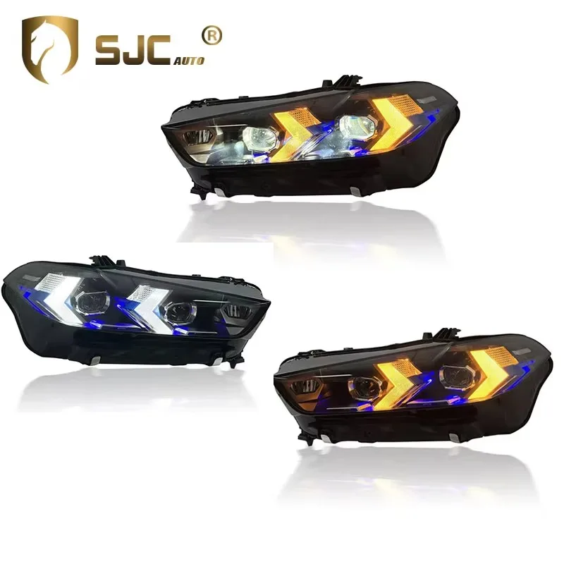 

Автомобильные фары для BMW X5 G05 2019-2024 Модернизированные светодиодные лазерные фары Передние лампы