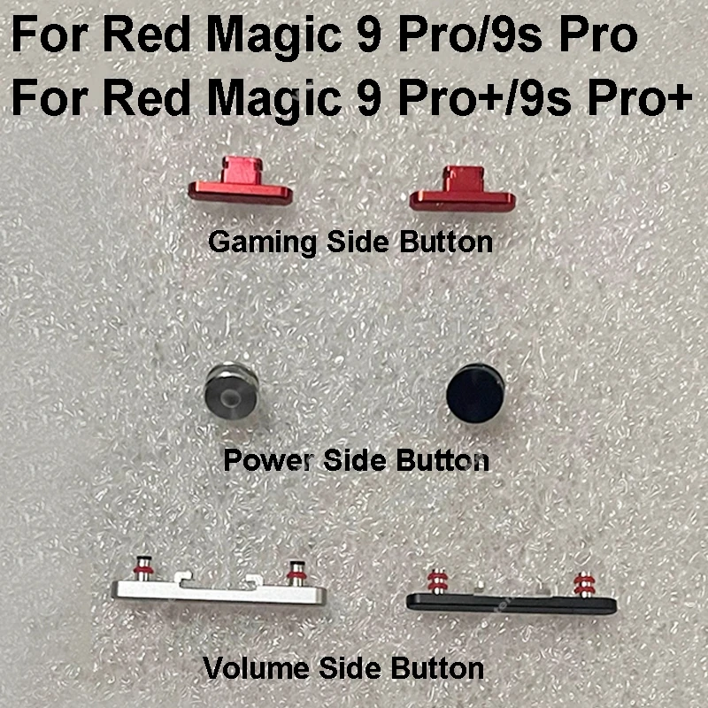 

Боковая кнопка управления питанием для ZTE Red Magic 9 9S Pro Plus, вверх вниз, громкость, кнопка боковых клавиш для игр, запасные части