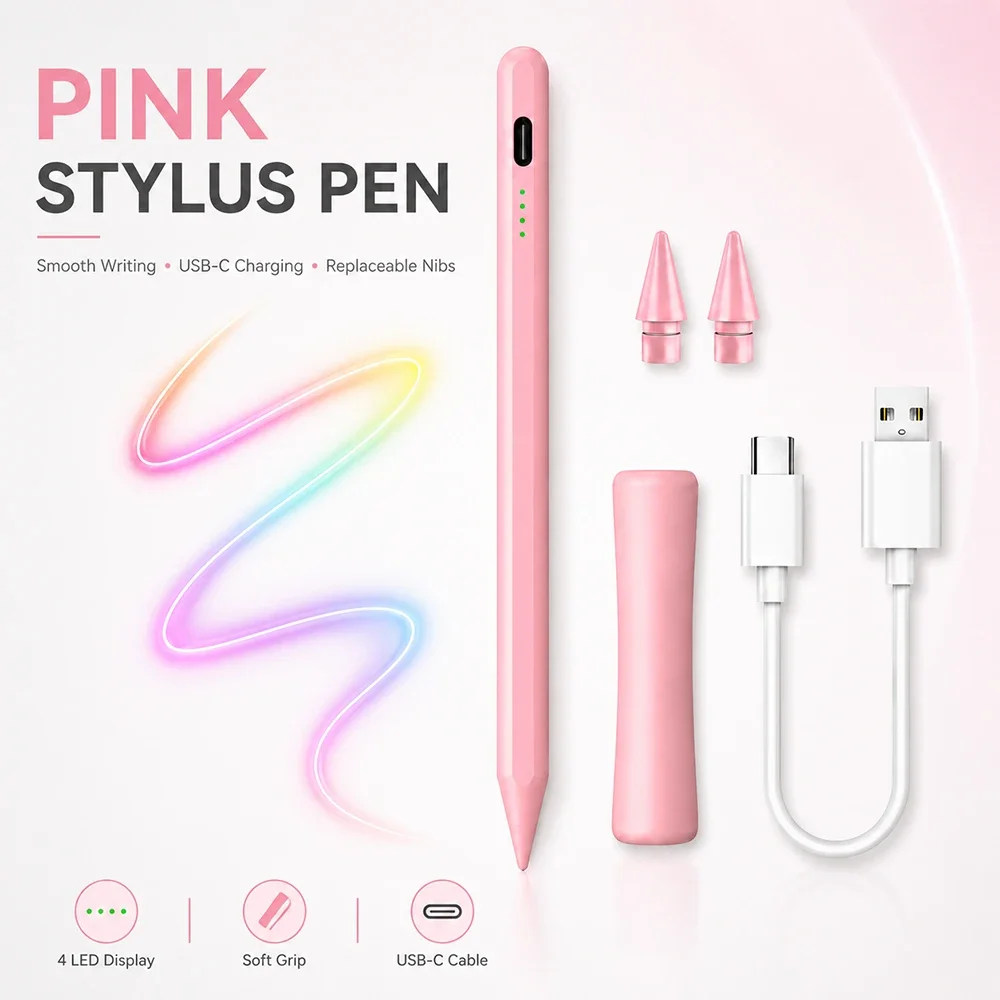 Stylus Pen For Honor Pad X9a 2025 X8a 11 2024 GT Pro12.3 MagicPad 2 12.3 Pad 9 X8 Lite MagicPad 13 Touch Smart Active Pencil