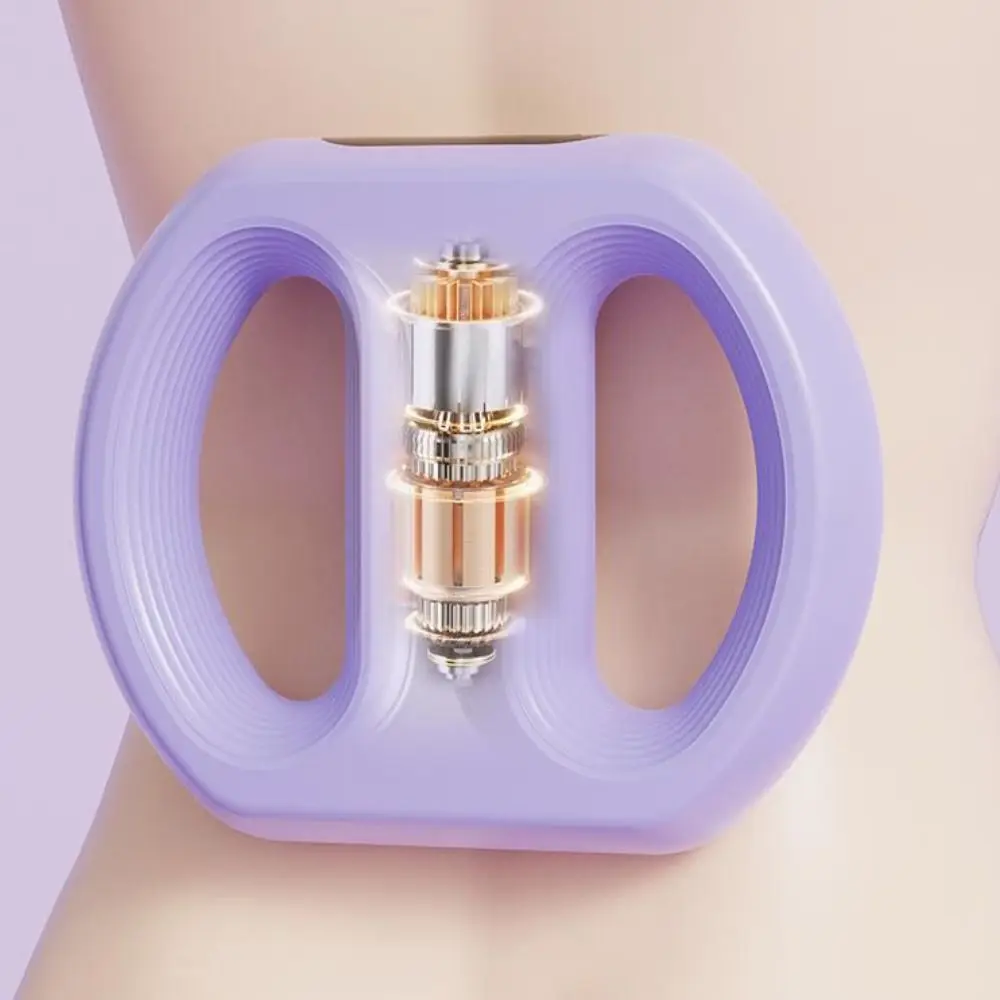 Portable Electric Fascia Massage Ring Adjustable Speed Fat Burning Electric Body Slimming Machine with Belt Compact Size